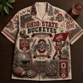Ohio State Buckeyes Football 2026 Hawaiian Shirt Buckeyes Pride Clothing Gift For Husband