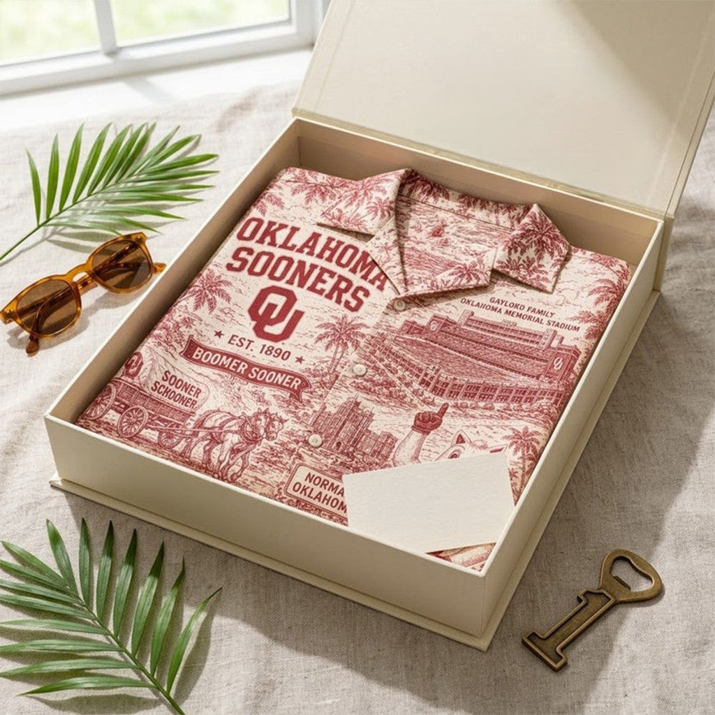 Oklahoma Sooners Football 2026 Hawaiian Shirt Boomer Sooner Clothing Gift Ideas For Dad