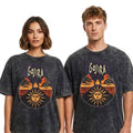 Gojira Rock Fest 2026 Merch Volcano Artwork Washed T-Shirt Gojira Band Merch Fan Gifts