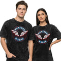 Mumford And Sons Prizefighter Tour 2026 Merch Logo Blue Wing Emblem Washed T-Shirt Gift For Fan