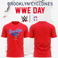 Brooklyn Cyclones 2026 WWE Day Special Red Shirt Brooklyn Cyclones Merch Gift For Husband