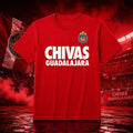 Chivas De Guadalajara 2026 T-Shirt CD Guadalajara Merch Football Fan Gifts For Men