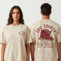 Eric Church Merch Red Rocks Live At Red Rocks 2026 T-Shirt Gift For Music Lovers