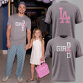 Los Angeles Dodgers Girl Dad T-Shirt 2026 LA Dodgers Merch Best Gift For Fathers