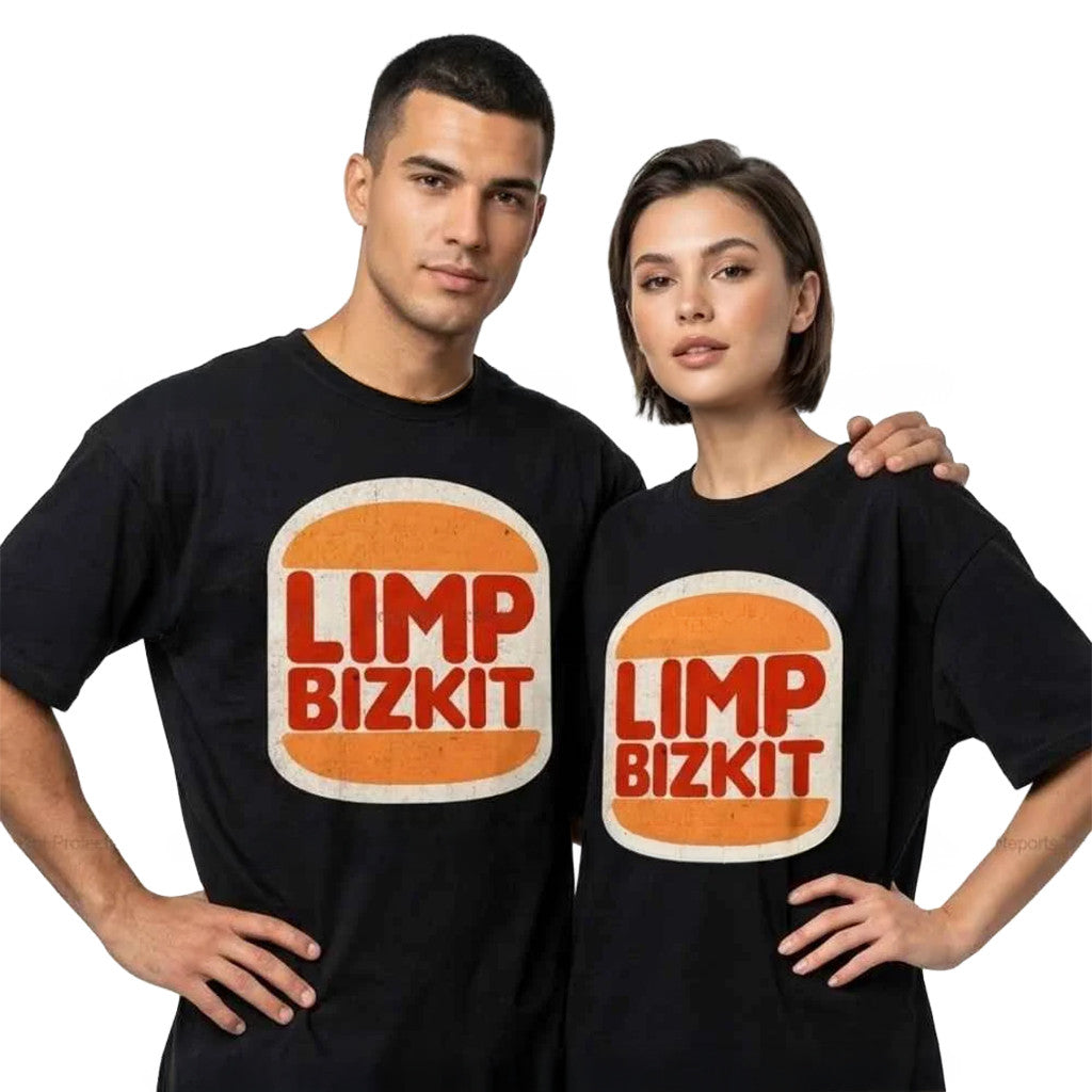 Limp Bizkit Ottawa Bluesfest 2026 Merch Burger King Logo Parody T-Shirt Limp Bizkit Merch Gifts