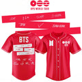 BTS World Tour Baseball Jersey Comeback Tour BTS Tour Merch Arirang 2026 Gift For Kpop Fans