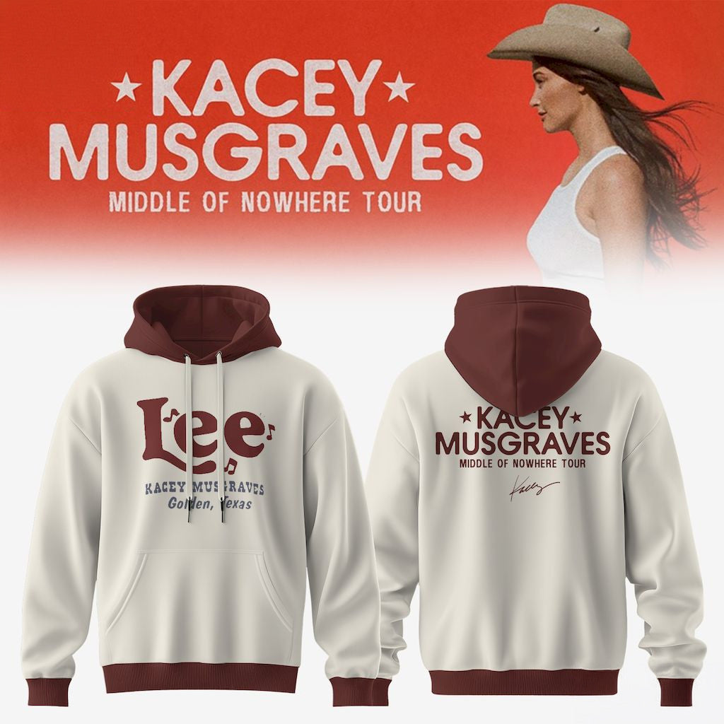 Kacey Musgraves Middle Of Nowhere Tour 2026 Signature Hoodie Kacey Musgraves Merch