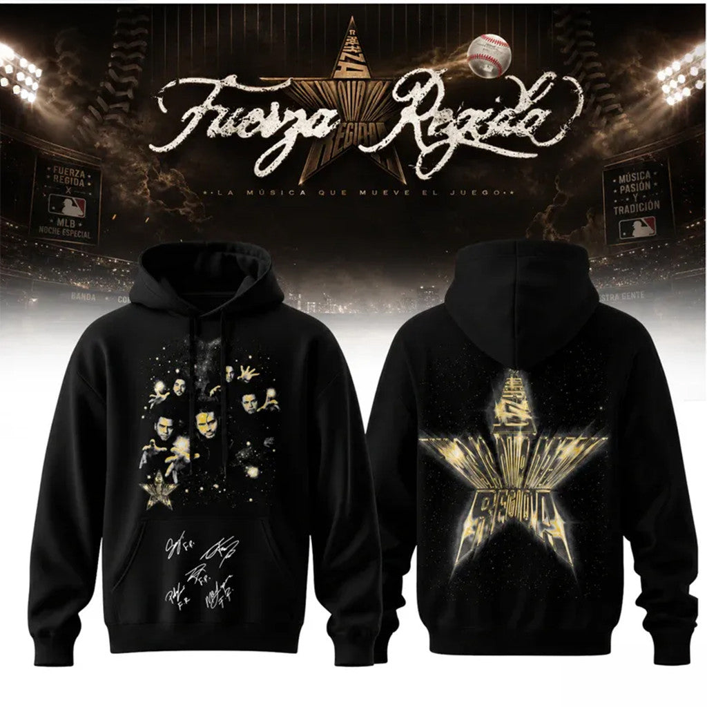 Fuerza Regida This Is Our Dream Stadium Tour 2026 Hoodie Fuerza Regida Merch Signed Fan Gifts