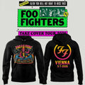 Foo Fighters Take Cover Tour 2026 Vienna Concert Hoodie Foo Fighters Merch Gift For Rock Fans
