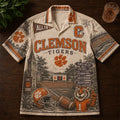 Clemson Tigers Football 2026 Hawaiian Shirt Clemson Tigers Merch Gift For Football Lovers