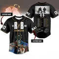 Personalized Chris Brown Raymond 2026 The R&B Tour Baseball Jersey R&B Tour Merch Fan Gifts