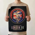 My Chemical Romance London UK Wembley Stadium 2026 Poster MCR Merch Home Decor For Rock Fans