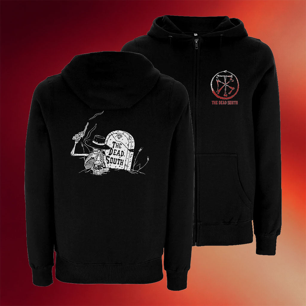 The Dead South Merch 2026 Tombstone Zip Hoodie Black Cool Gifts For Music Lovers - Merchluma