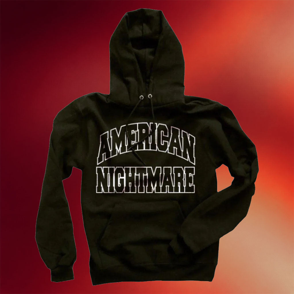 Heartworm Press Merch 2026 American Nightmare Varsity Hoodie Gifts For My Boyfriend - Merchluma