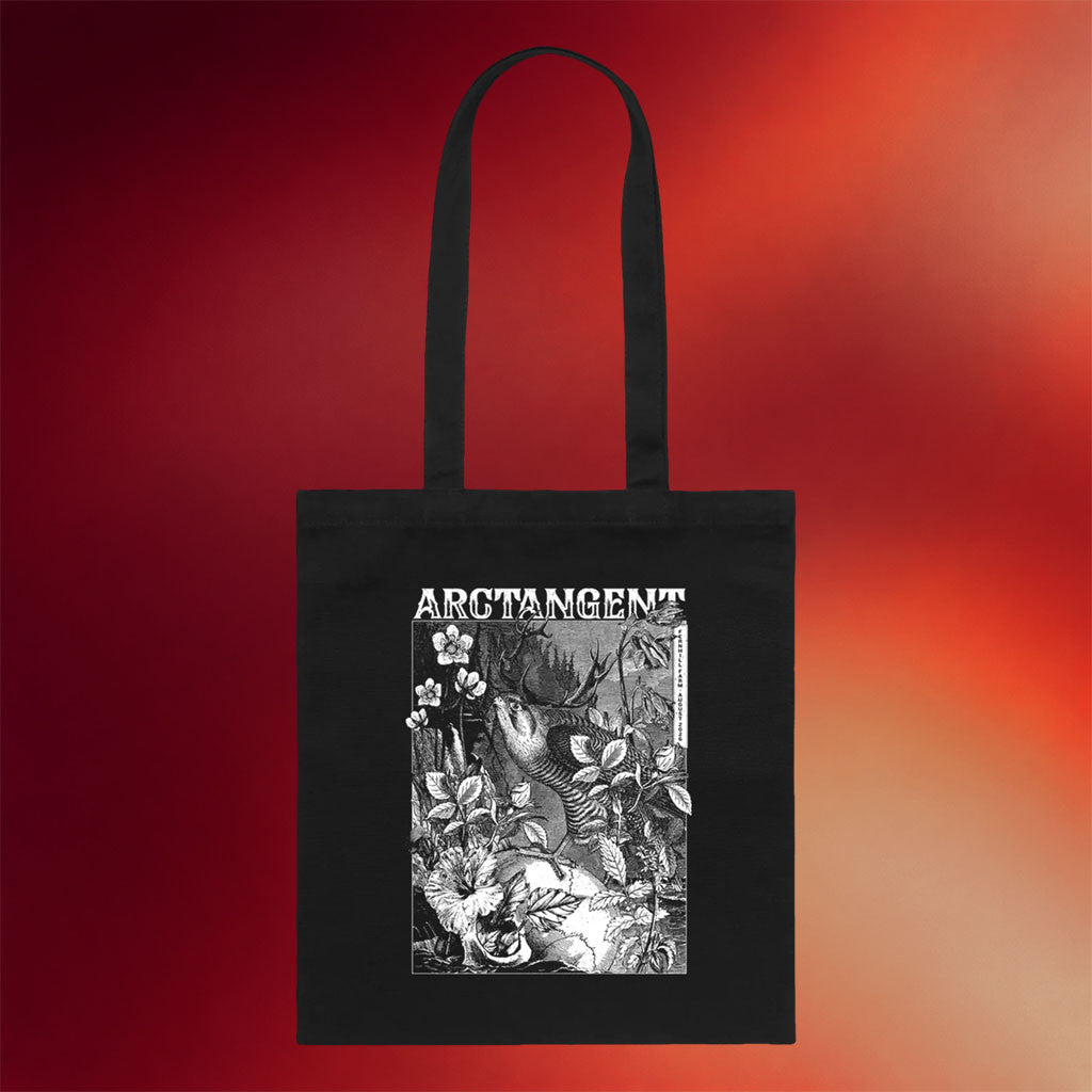 ArcTanGent Merch 2026 Tote Bag Black ArcTanGent Festival Merchandise Gift For Sisters - Merchluma