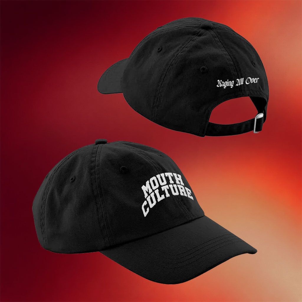 Mouth Culture Merch 2026 Ragin All Over Hat Embroidered Mouth Culture Cap Gift For Fans - Merchluma