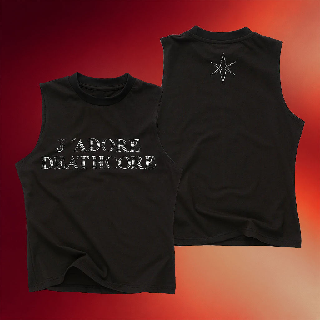 Bring Me The Horizon Merch 2026 J'Adore Deathcore Tank Top Gift Ideas For Sisters - Merchluma
