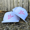 Combat Waterfowl Merch 2026 Pink Icon Snapback Trucker Hat Embroidered Gift For Sisters - Merchluma