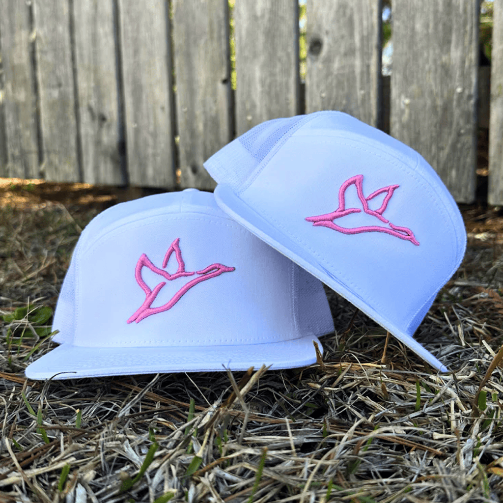 Combat Waterfowl Merch 2026 Pink Icon Snapback Trucker Hat Embroidered Gift For Sisters - Merchluma