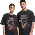 Rise Against Live In Concert European Tour 2026 T-Shirt Doom Washed Shirt Rise Against Merch - Merchluma