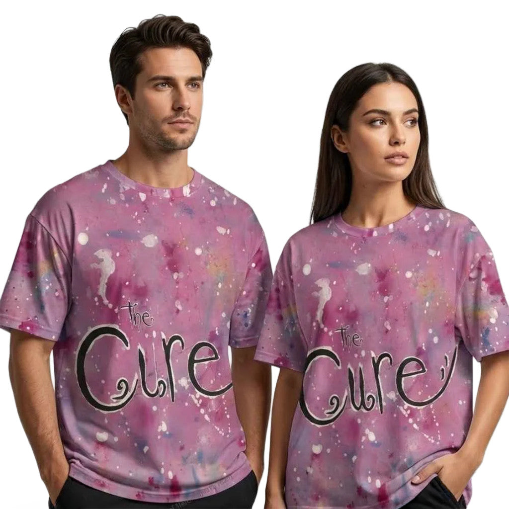 The Cure Rock Werchter Festival 2026 Merch Tie Dye Paint Band Shirt The Cure Merch Fan Gifts - Merchluma