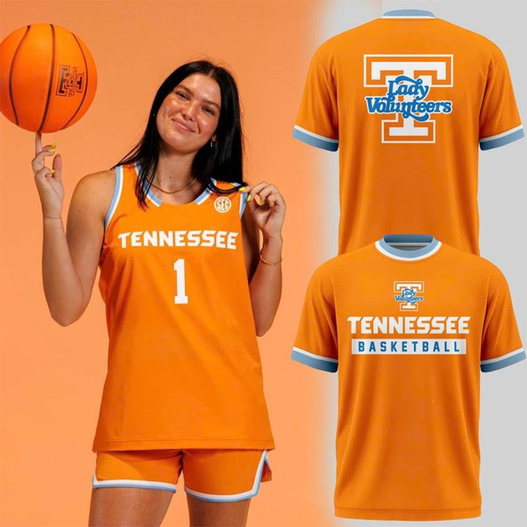 Tennessee Volunteers Lady Vols Basketball New Orange Shirt Volunteers Merch 2026 Fan Gifts - Merchluma