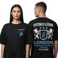 System Of A Down Live In London On July 13 2026 Lion Logo T-Shirt SOAD Merch Gifts For Fans - Merchluma