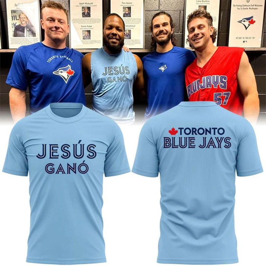 Toronto Blue Jays 2026 Jesus Gano T-Shirt Blue Jays Merch Best Gifts For Baseball Fans - Merchluma