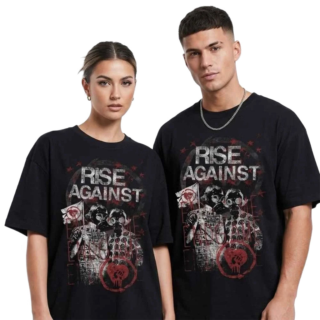 Rise Against Live In Concert European Tour 2026 T-Shirt Doom Shirt Rise Against Merch Fan Gift - Merchluma