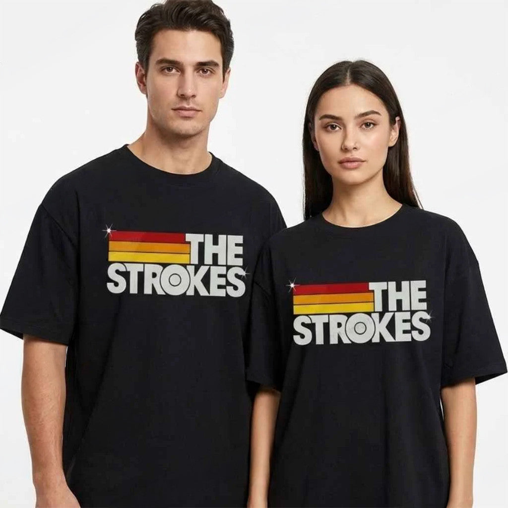 The Strokes 2026 Merch Logo T-Shirt The Strokes Shirt Gift For Band Fans - Merchluma