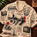 Radiohead Vintage Sketch Alternative Rock Artwork 2026 Hawaiian Shirt Radiohead Merch Fan Gift - Merchluma
