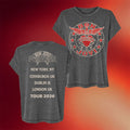 Bon Jovi Merch Bon Jovi Forever Tour 2026 Charcoal T-Shirt Music Lovers Gift For Her - Merchluma