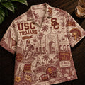 USC Trojans Football 2026 Hawaiian Shirt USC Trojans Merch Best Birthday Gift For Husband - Merchluma