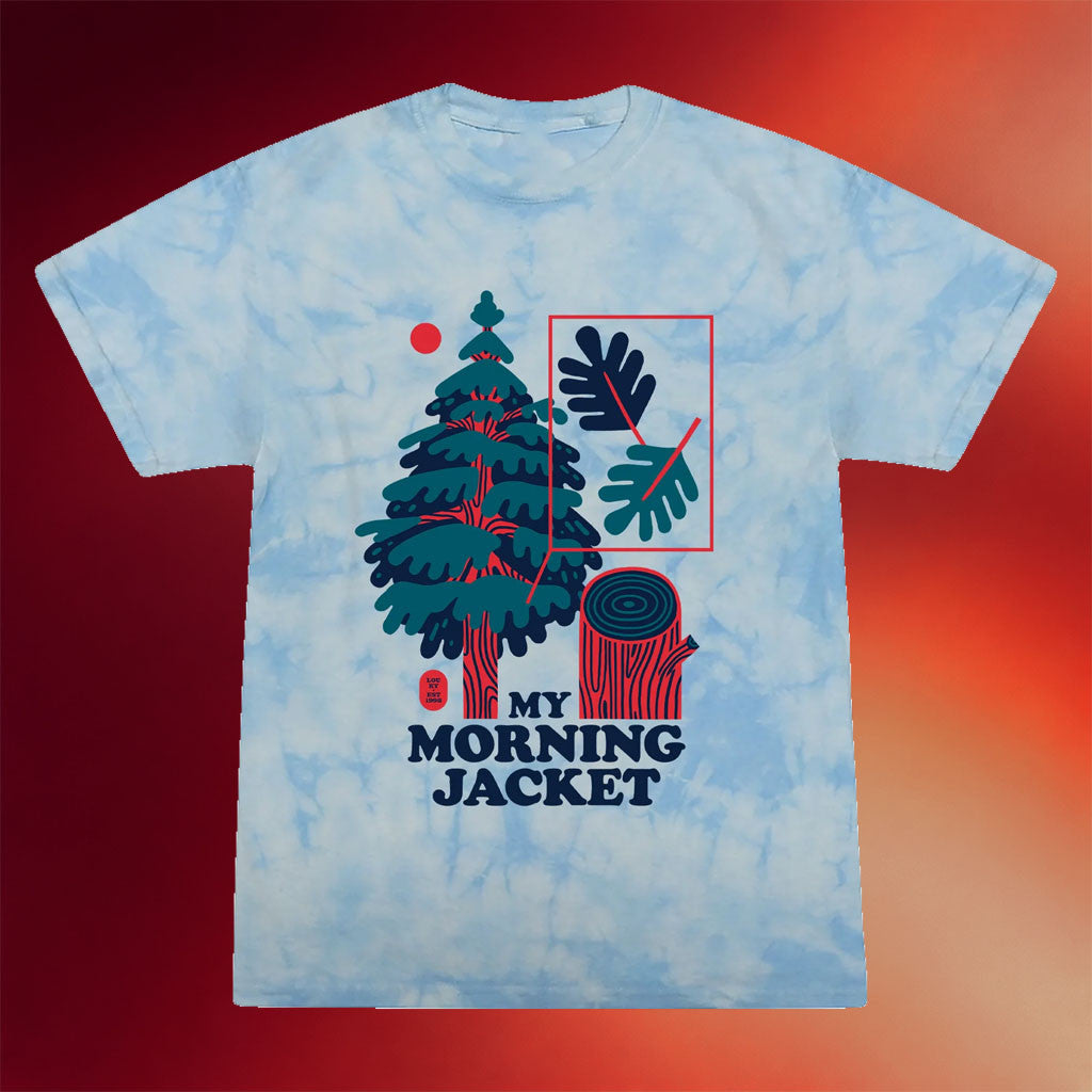 My Morning Jacket Merch 2026 Evergreen Tie Dye T-Shirt Best Gift For Brothers - Merchluma