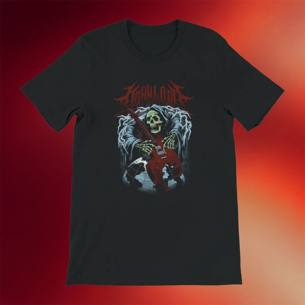 Download Festival Merch 2026 Riff Reaper Black T-Shirt Music Lover Gifts For Him - Merchluma