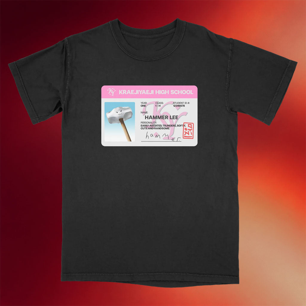 Yaeji Merch 2026 Hammer Student ID T-Shirt Good Gifts For Sisters - Merchluma