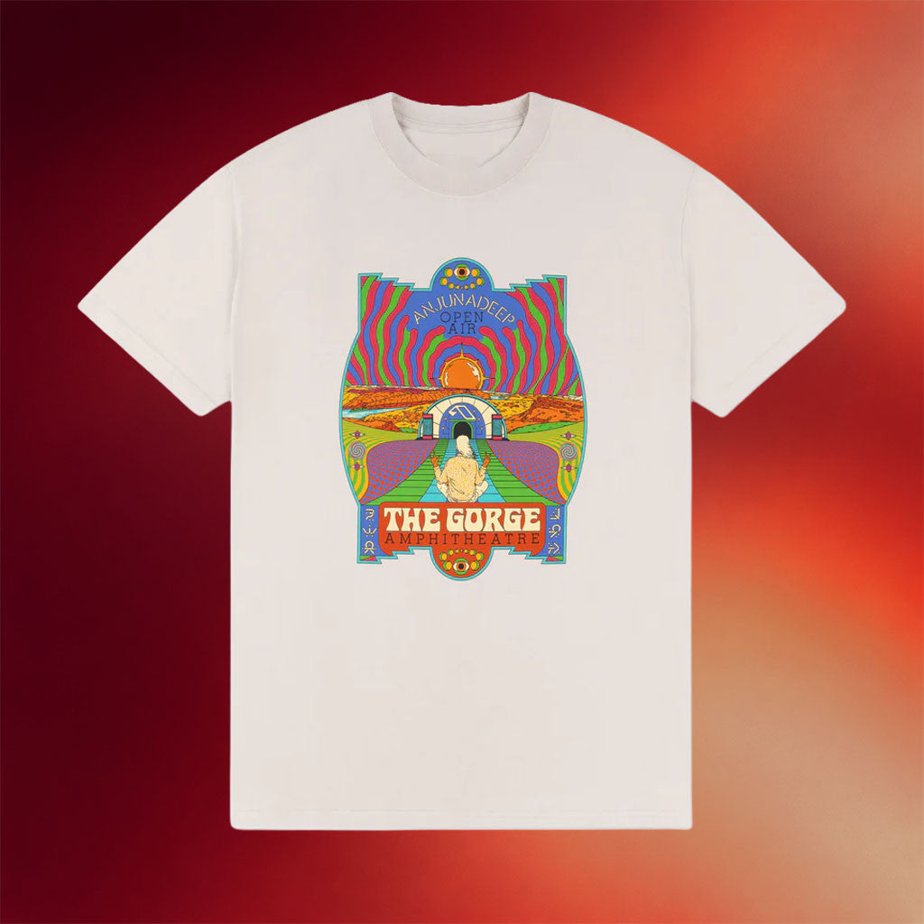 Anjunabeats Merch 2026 Anjunadeep Open Air The Gorge X Andrew McGranahan T-Shirt Fan Apparel - Merchluma