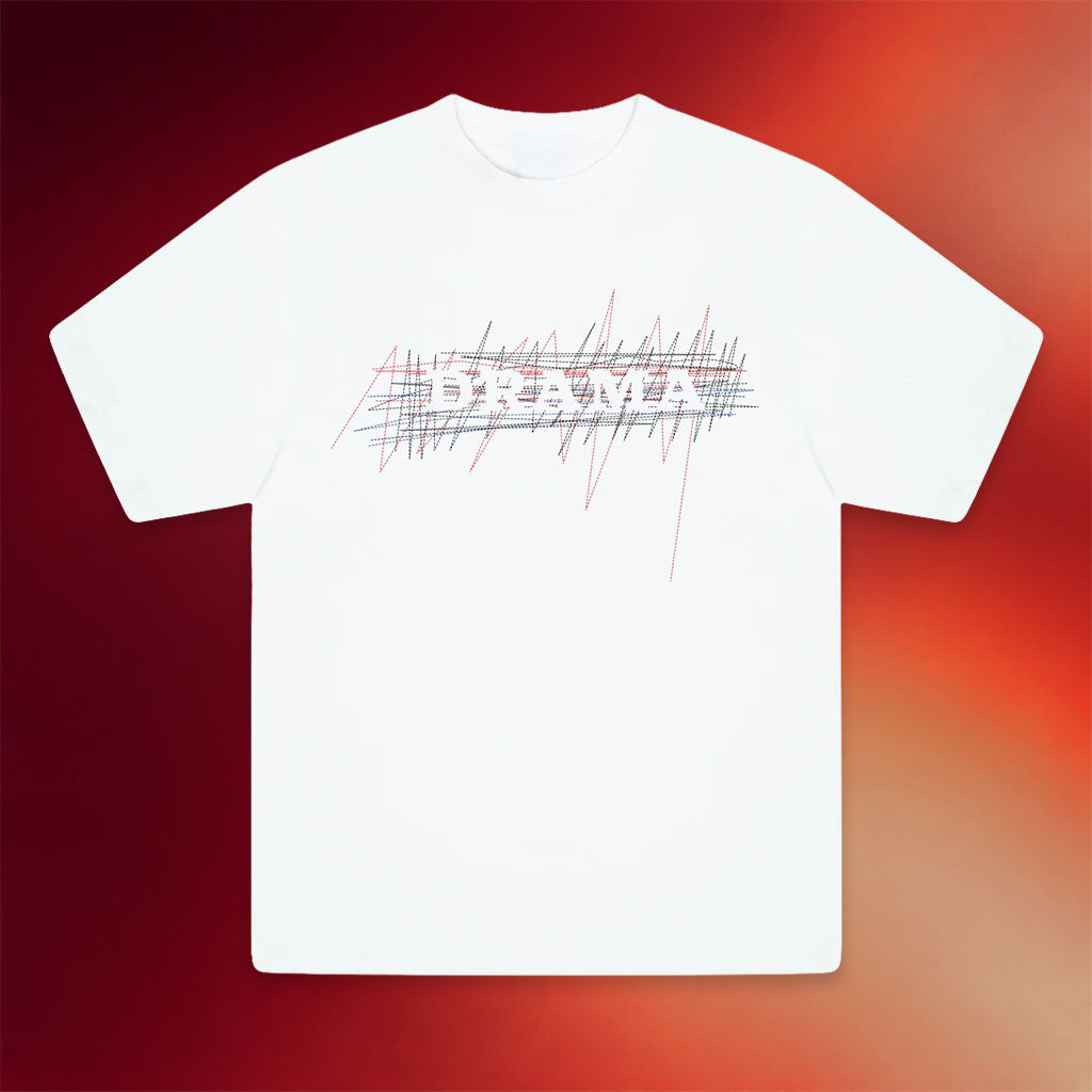 Drama Call Merch 2026 Scribble T-Shirt White Birthday Ideas For Boyfriend - Merchluma