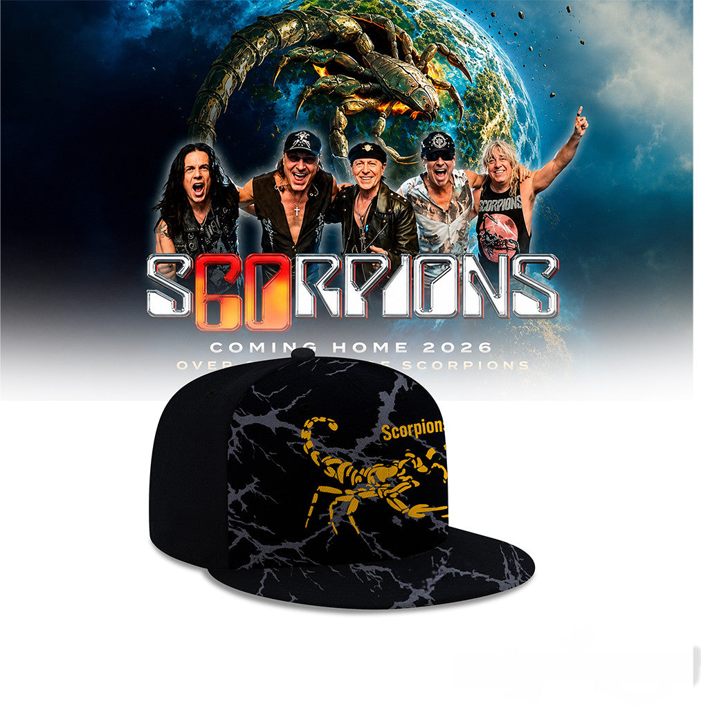 Scorpions Merch 2026 Scorpions Snapback Hat Gifts For Rock Band Fans - Merchluma