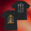 Download Festival Merch Indiana Bones 2026 Line-Up Black T-Shirt Gifts For Music Fans - Merchluma