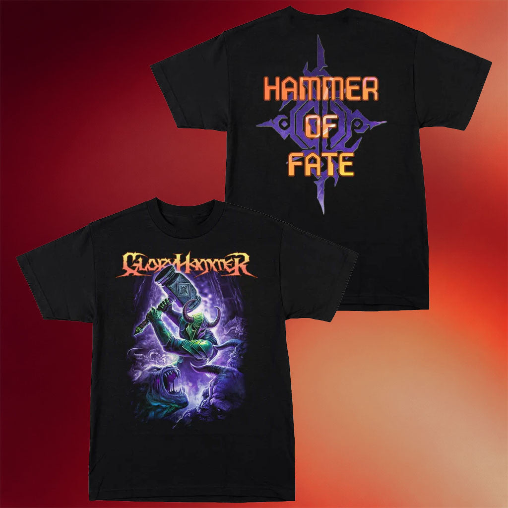 Indiemerch Merch 2026 Gloryhammer Hammer Of Fate T-Shirt Gloryhammer Band Shirt Fan Gifts - Merchluma