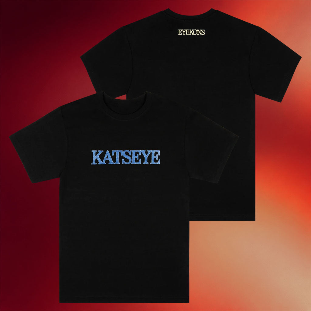 Katseye Merch 2026 Katseye Denim Logo Black T-Shirt Best Gift For Eyekons - Merchluma