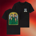 Kneecap Merch 2026 Stained Glass T-Shirt Kneecap Shirt Presents For Hip Hop Lovers - Merchluma