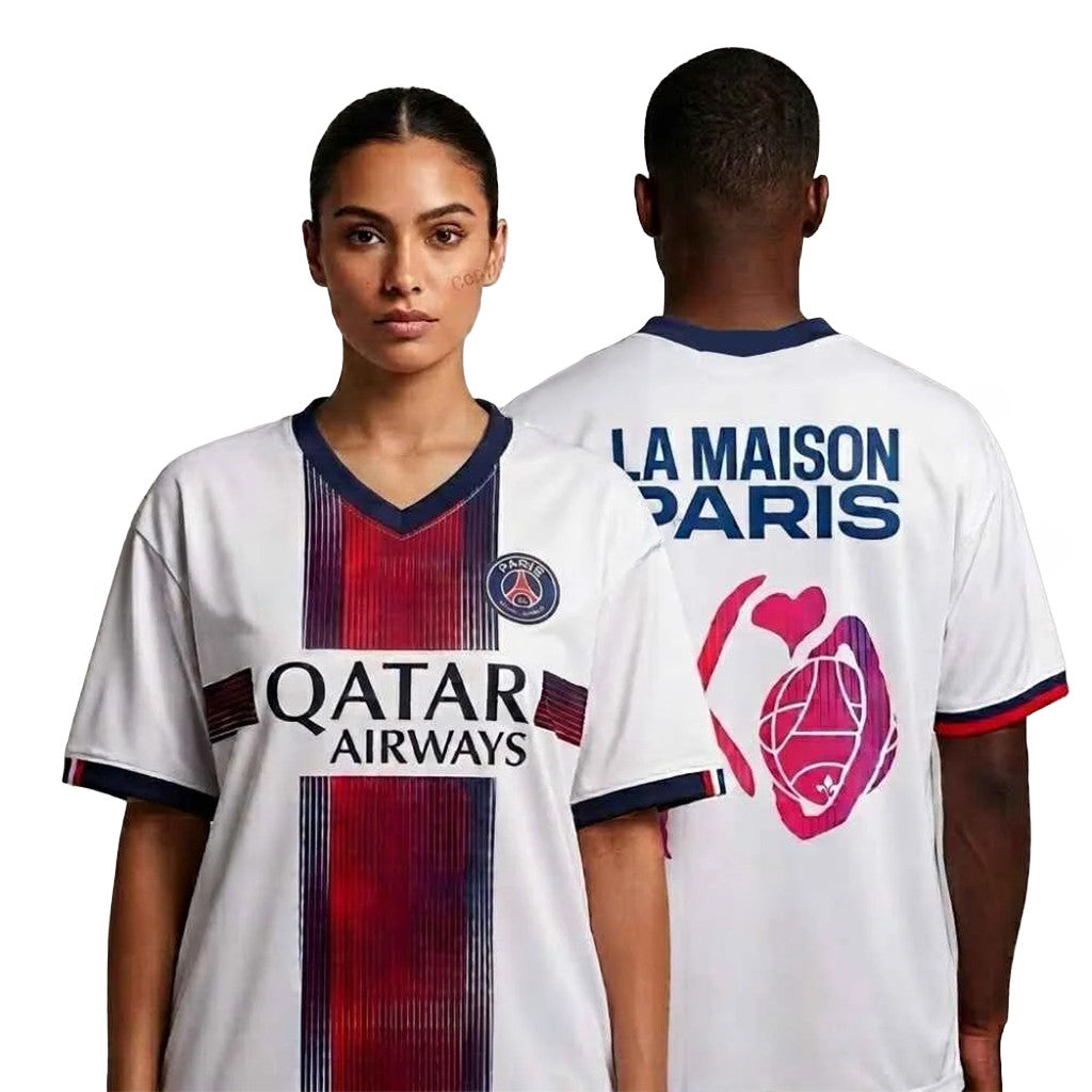 The Weeknd XO X Paris Saint-Germain La Maison Paris 2026 Jersey Fan Merch Gifts Ideas - Merchluma