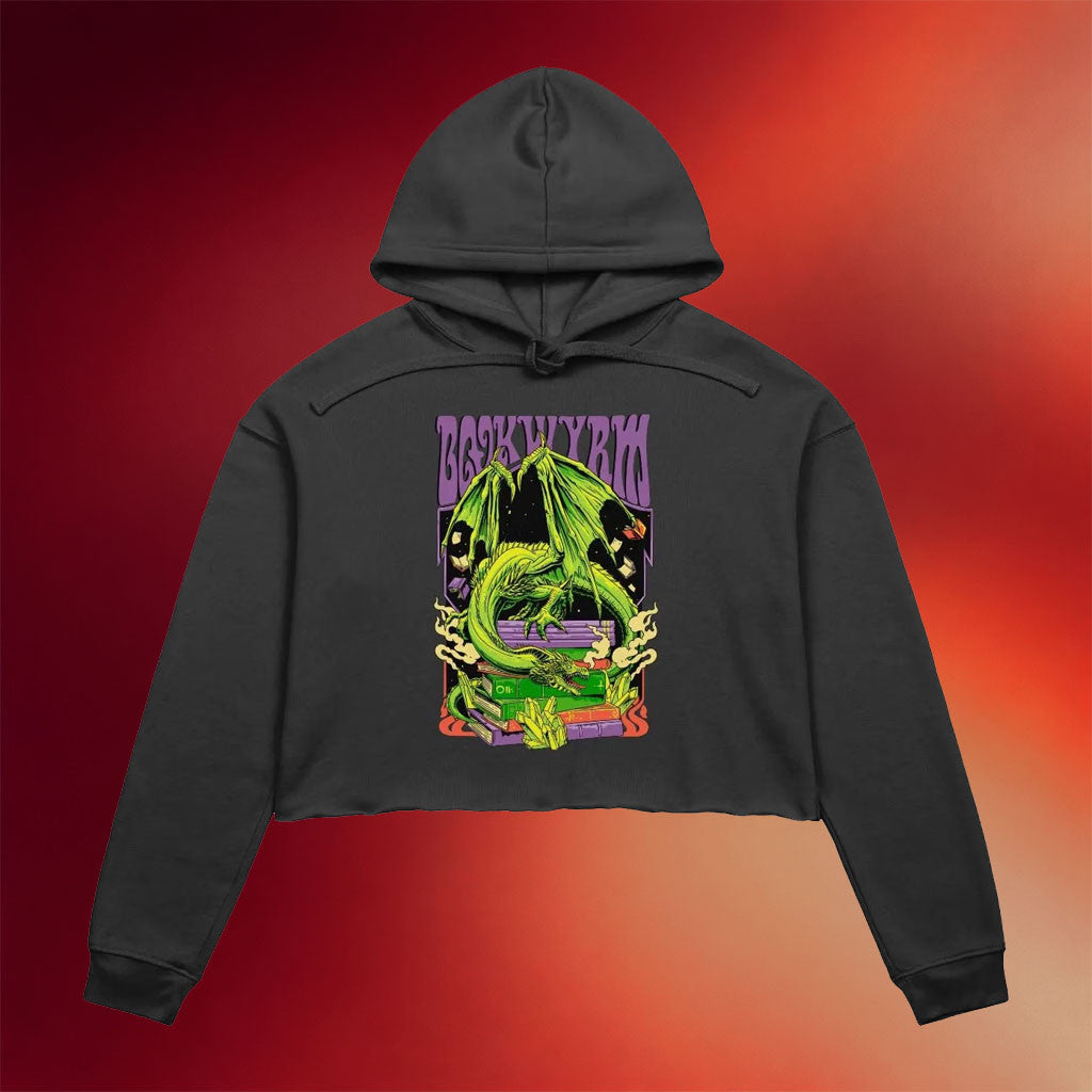 Daniel Greene Merch 2026 Bookwyrm Cropped Hoodie Birthday Ideas For Sisters - Merchluma