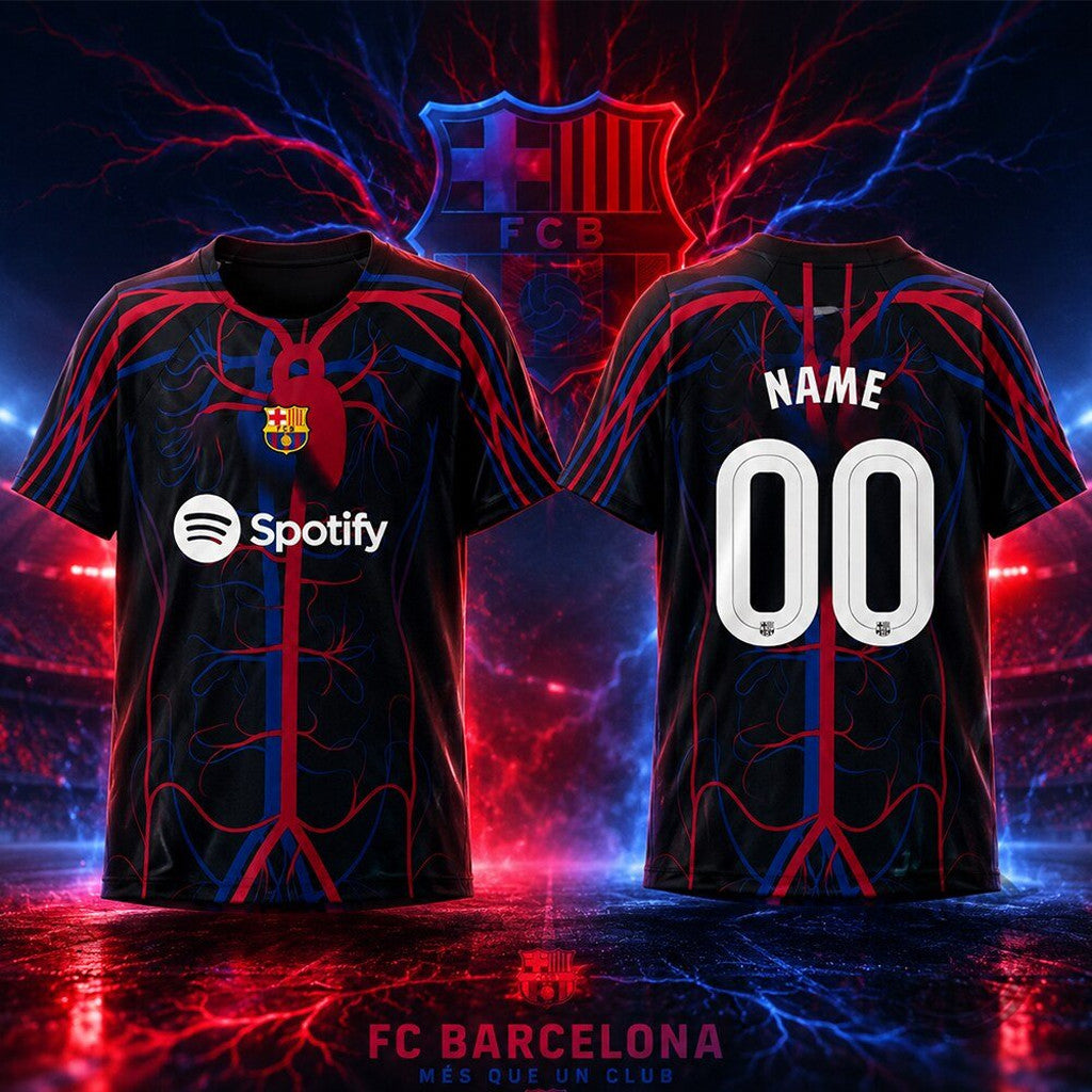 Personalized Patta X Barcelona FC Culers Del Mon Pre-Match Jersey Shirt Gifts For Fans - Merchluma
