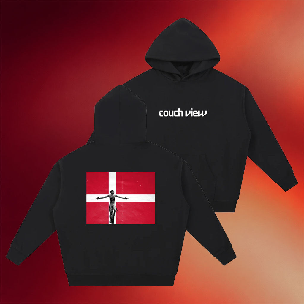 Couch View Cycling Clips Merch 2026 Danish Cycling Club Hoodie Best Gifts For Brothers - Merchluma