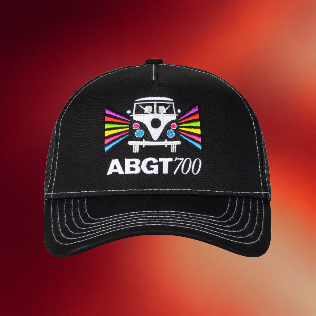 Anjunabeats Merch 2026 ABGT700 Trucker Hat Embroidered Gifts For Your Boyfriend - Merchluma