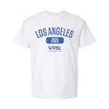 Women's Pro Baseball League Merch WPBL Los Angeles 2026 Vintage Shirt White LA Queens Merch - Merchluma