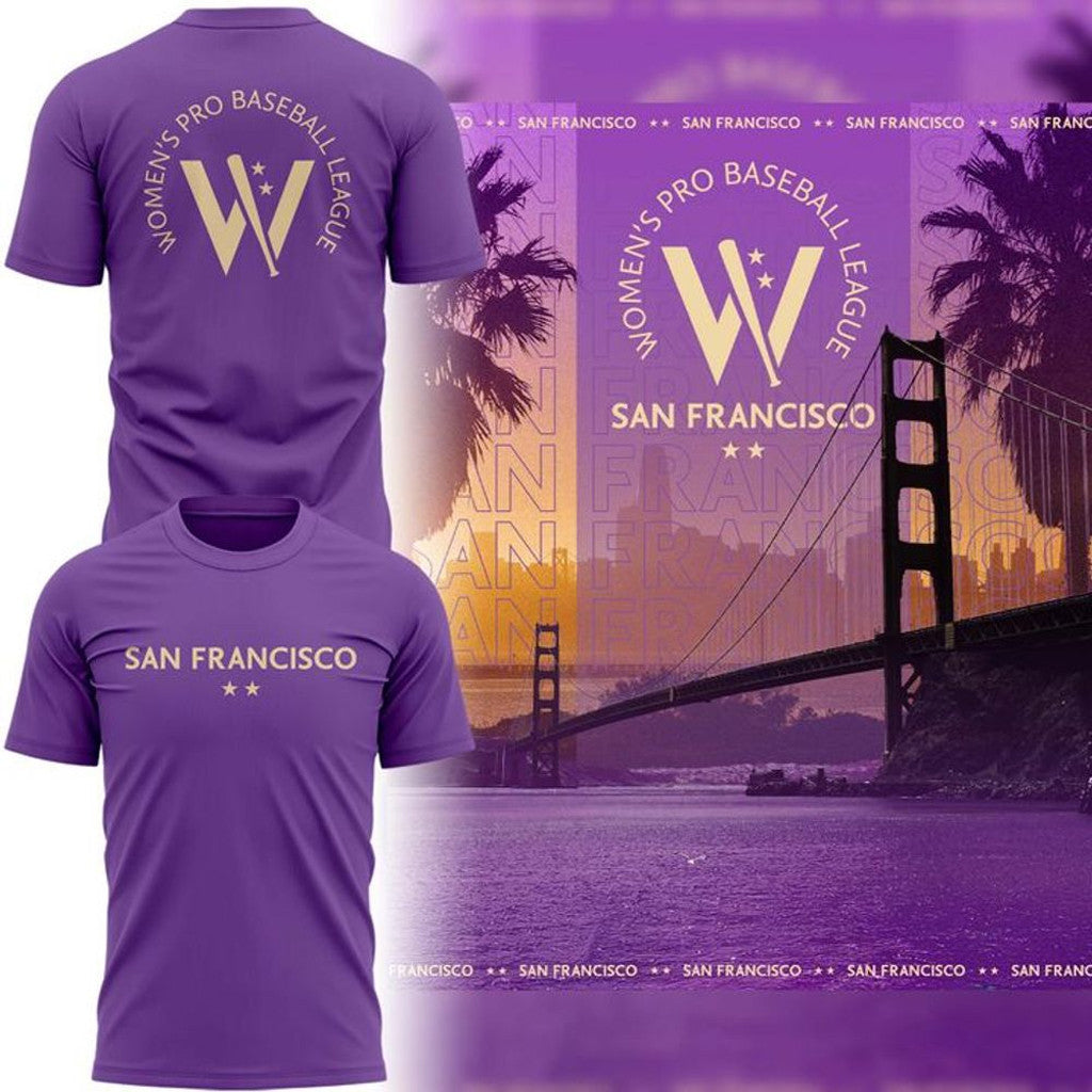 Women's Pro Baseball League Merch WPBL 2026 San Francisco Firebells T-Shirt Brothers Gifts - Merchluma